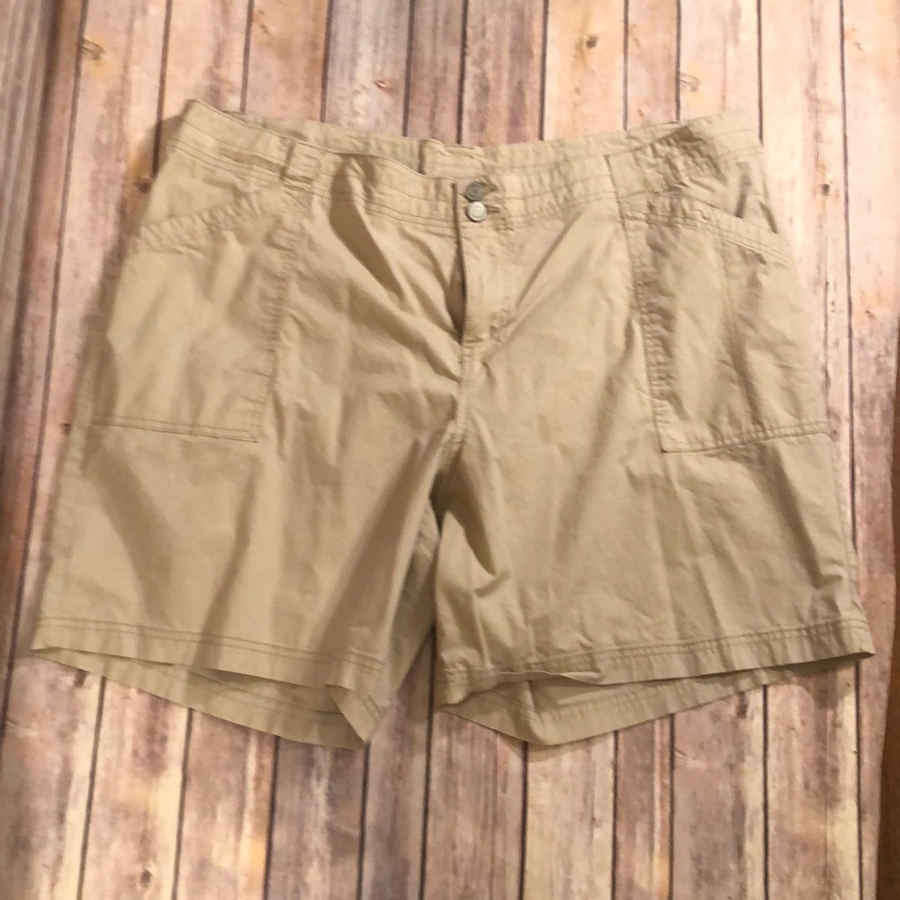 Lane Bryant khaki shorts